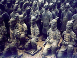 Терракотовые воины из Сиани, Китай