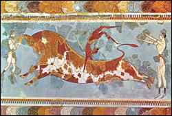 Танец с быком. Минойская культура. Крит