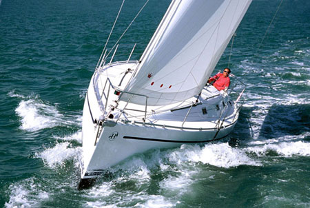   Harmony 38. Groupe Poncin yachts.